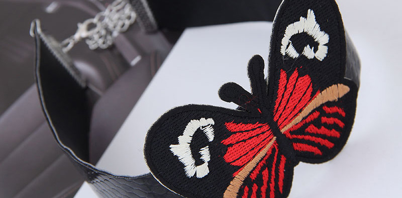 Fashion Black Butterfly Shape Decorated Choker,Chokers