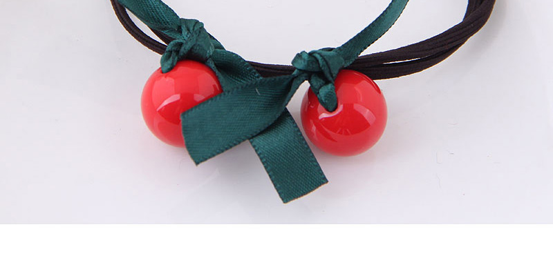 Fashion Red+navy Ball Decorated Hair Band,Hair Ring