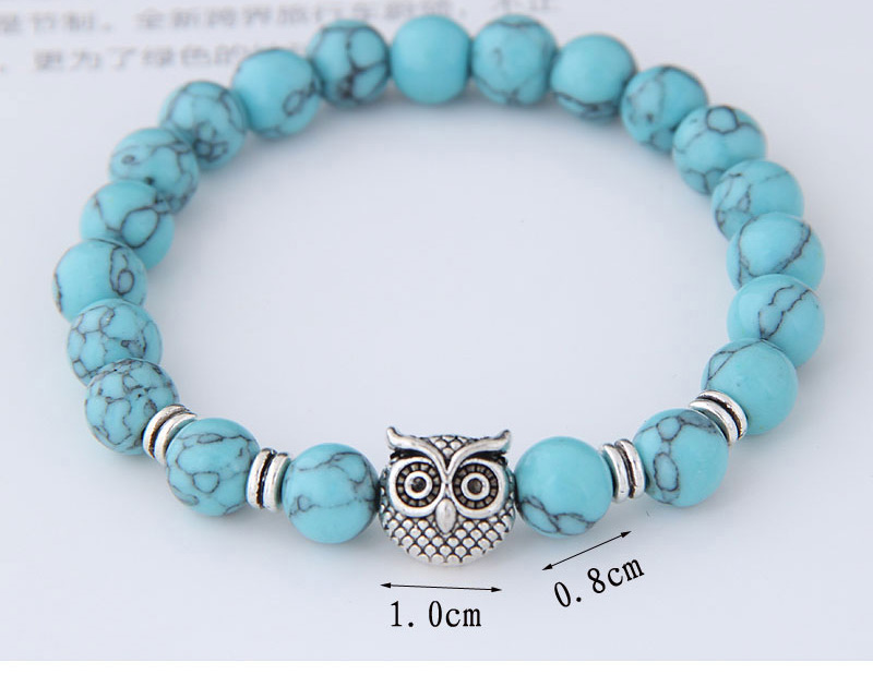 Elegant White Owl Shape Decorated Bracelet,Fashion Bracelets