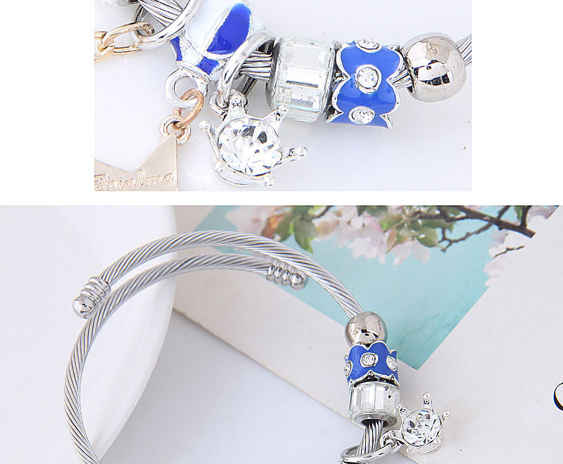 Elegant Gray Star Shape Decorated Bracelet,Fashion Bracelets