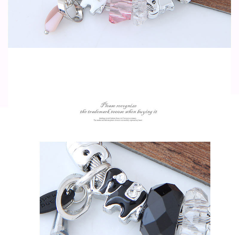 Elegant Black Elephant Shape Decorated Bracelet,Fashion Bracelets