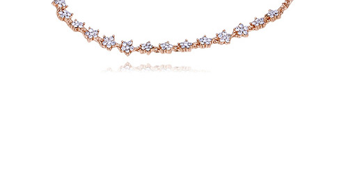 Elegant Gold Color Star Shape Decorated Bracelet,Crystal Bracelets