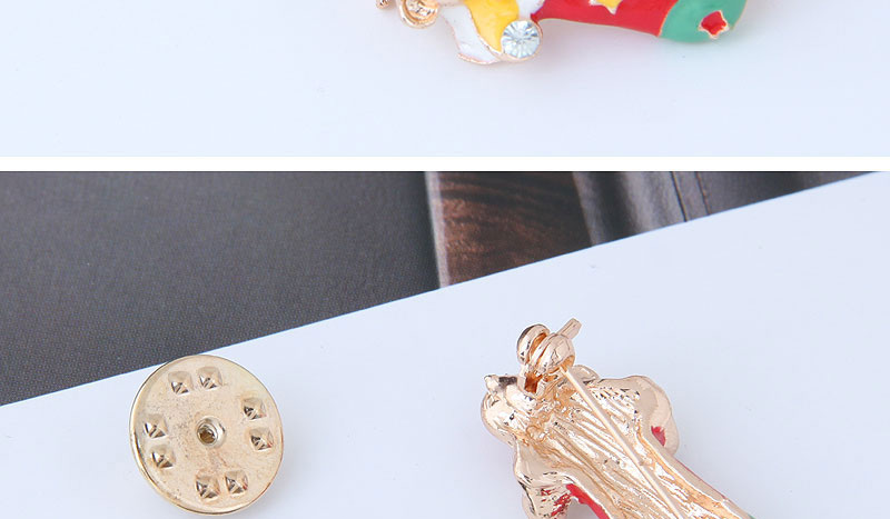 Fashion Multi-color Boots&gloves Shape Decorated Christmas Brooch,Korean Brooches