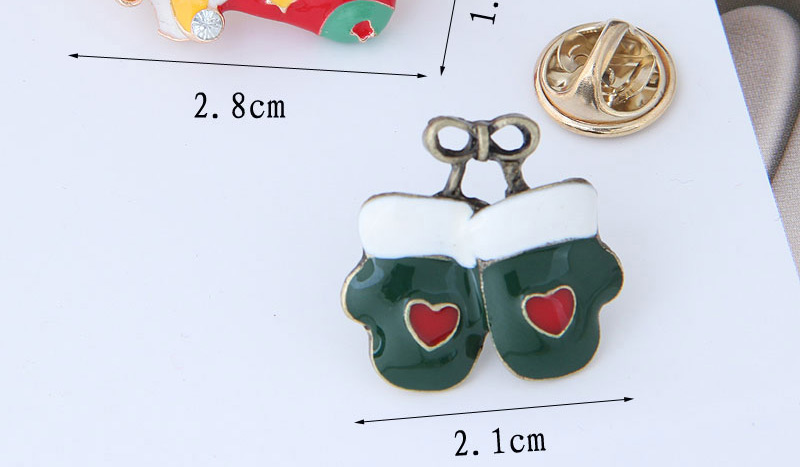 Fashion Multi-color Boots&gloves Shape Decorated Christmas Brooch,Korean Brooches
