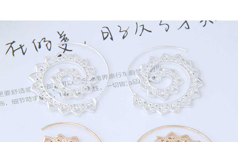 Trendy Silver Color Hollow Out Design Pure Color Earrings,Drop Earrings