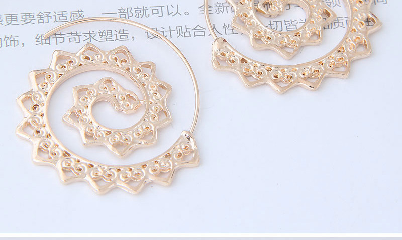 Trendy Silver Color Hollow Out Design Pure Color Earrings,Drop Earrings