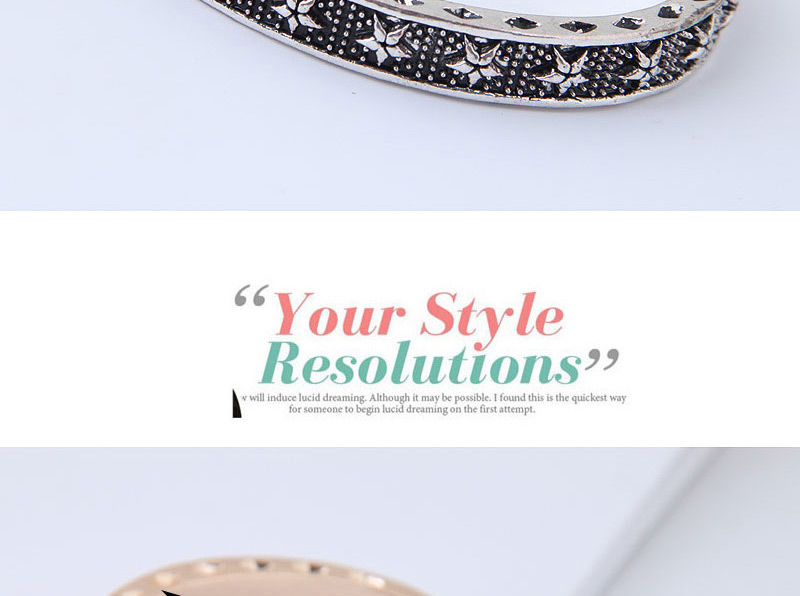 Fashion Silver Color Star Pattern Decorated Bracelet,Fashion Bangles