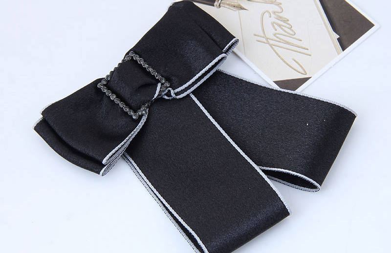 Elegant Black Square Shape Decorated Brooch,Korean Brooches