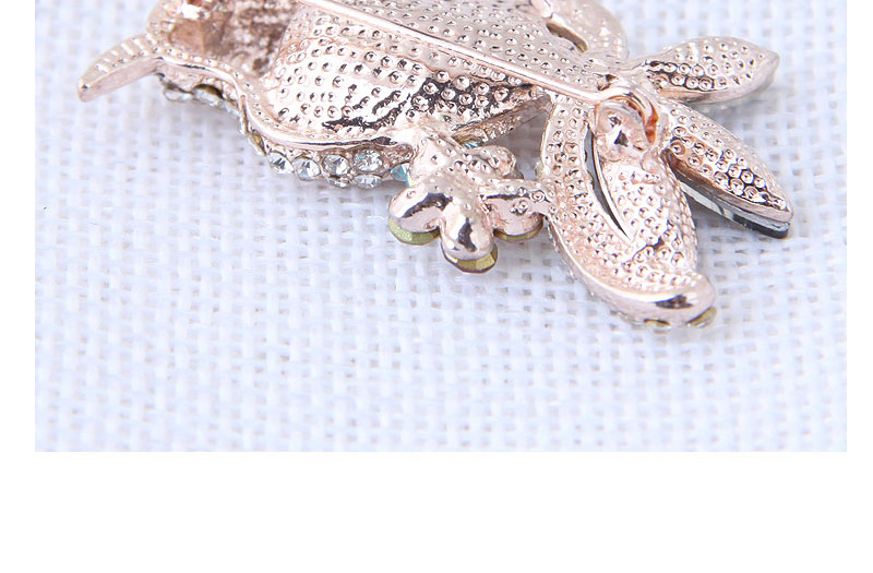 Fashion Gold Color+green Woodpecker Shape Decorated Brooch,Korean Brooches