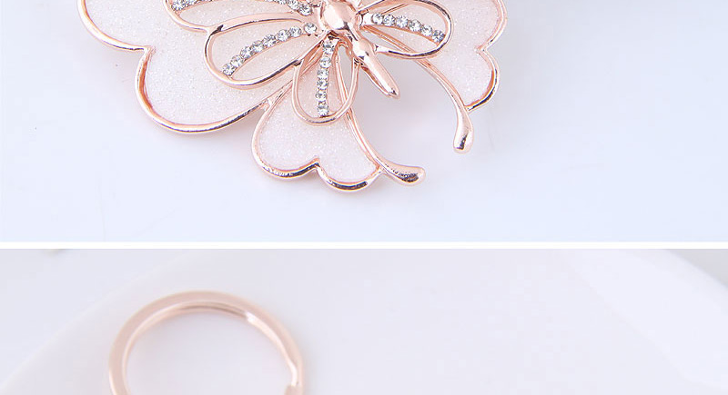 Fashion Gold Color Butterfly Shape Decorated Keychain,Fashion Keychain