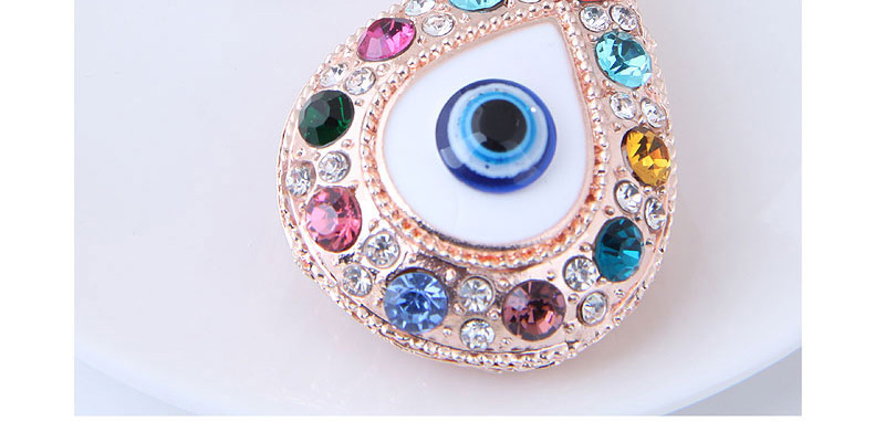 Fashion Multi-color Eye Shape Decorated Keychaon,Fashion Keychain