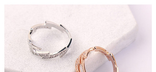 Fashion White Irregular Shape Design Simple Ring,Crystal Bracelets