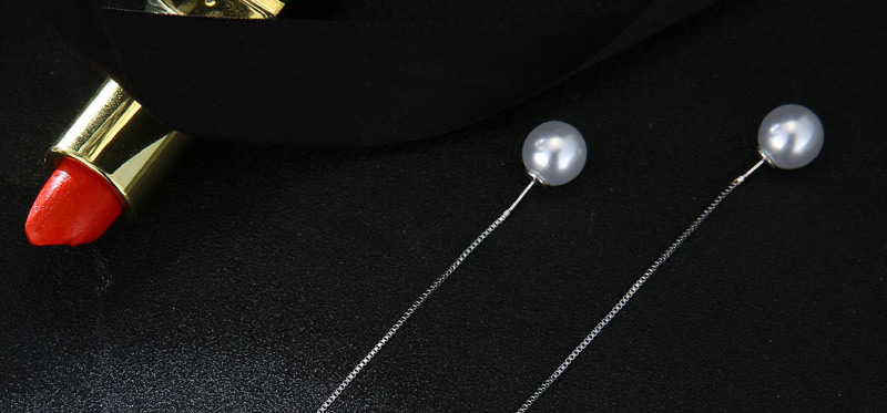 Fashion Silver Color Star Shape Decorated Earrings,Drop Earrings