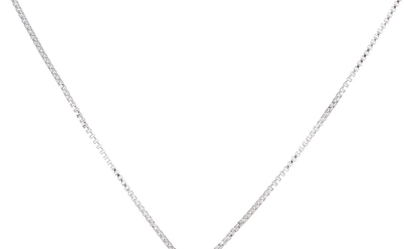 Fashion Silver Color Round Shape Decorated Necklace,Pendants