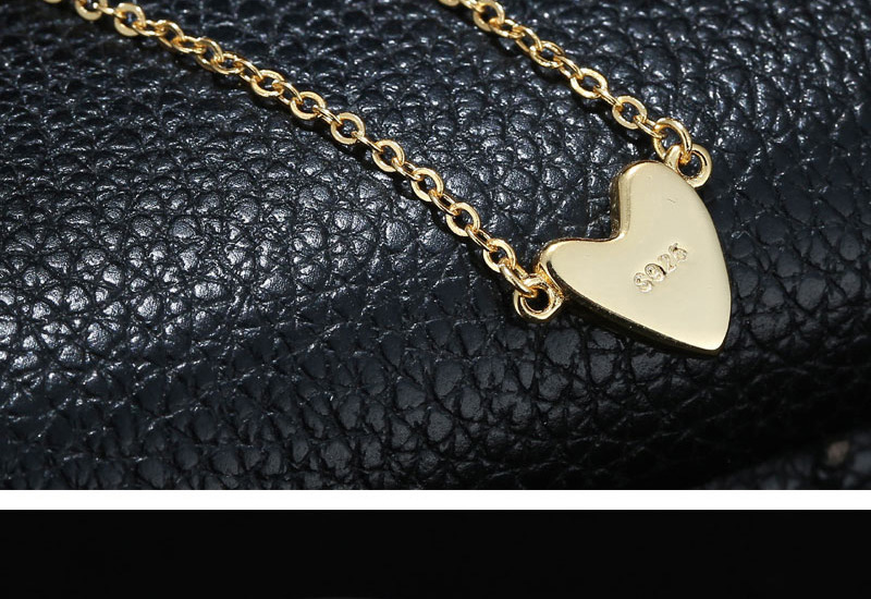 Fashion Red Heart Shape Decorated Nacklace,Pendants