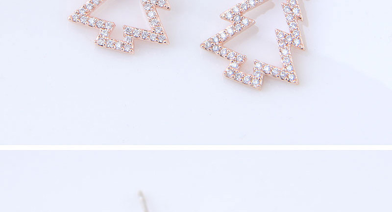 Fashion Silver Color Tree Shape Decorated Earrings,Drop Earrings