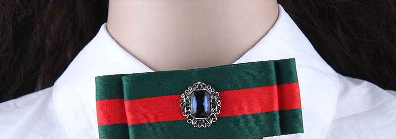 Elegant Green+red Color-matching Decorated Brooch,Korean Brooches