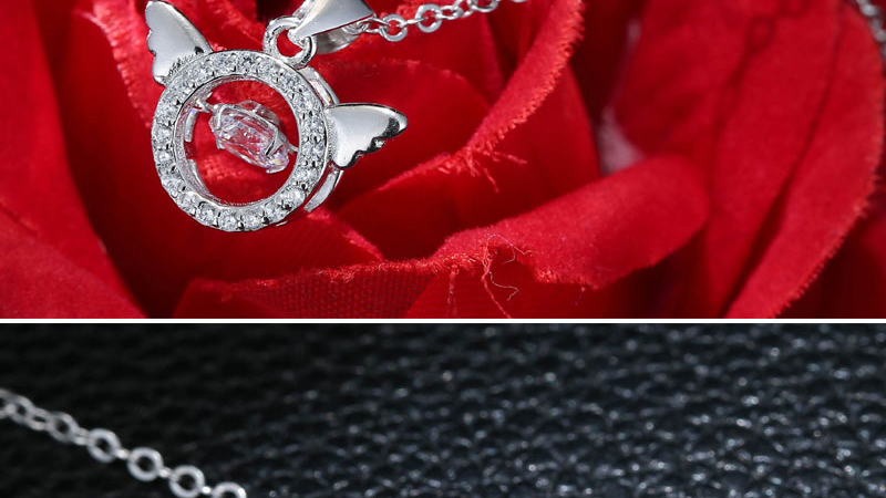 Elegant Silver Color Star Shape Decorated Necklace,Pendants