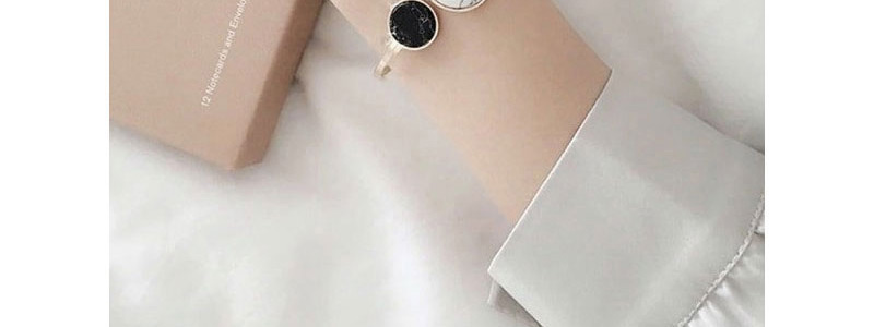 Fashion White+black Round Shape Decorated Bracelet,Fashion Bangles