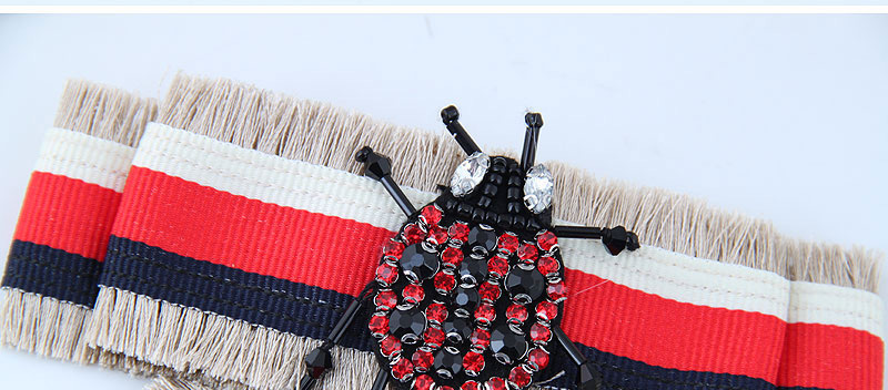 Fashion Navy+red+white Beatles Shape Decorated Brooch,Korean Brooches