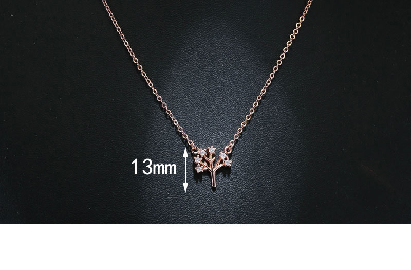 Fashion Gold Color Tree Shape Decorated Necklace,Pendants