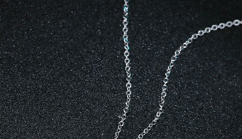Fashion Silver Color Leaf Shape Decorated Necklace,Pendants