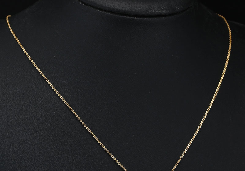 Fashion Rose Gold Heart Shape Decorated Necklace,Pendants