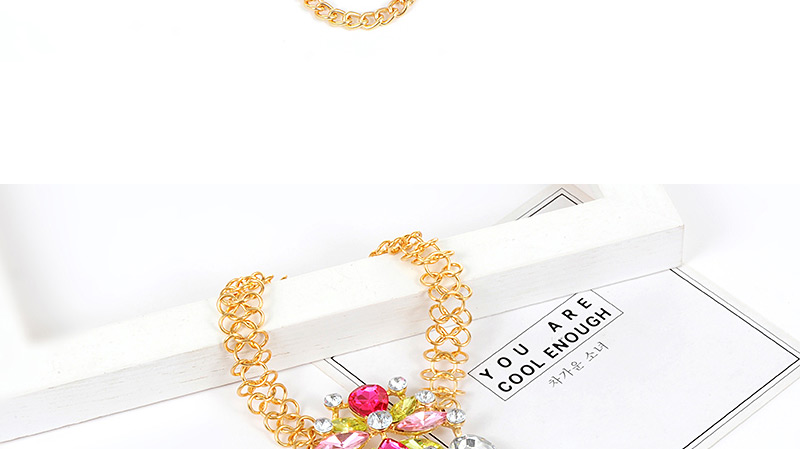 Fashion Yellow+plum Red Water Drop Shape Decorated Anklet,Fashion Anklets