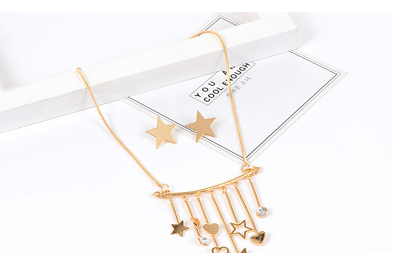 Fashion Gold Color Flowers&star Shape Decorated Jewelry Sets,Jewelry Sets