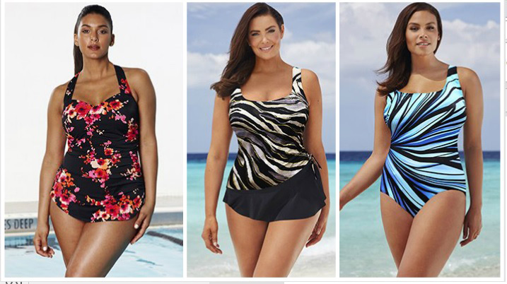Fashion Multi-color Camouflage Pattern Decorated Swimwear,One Pieces