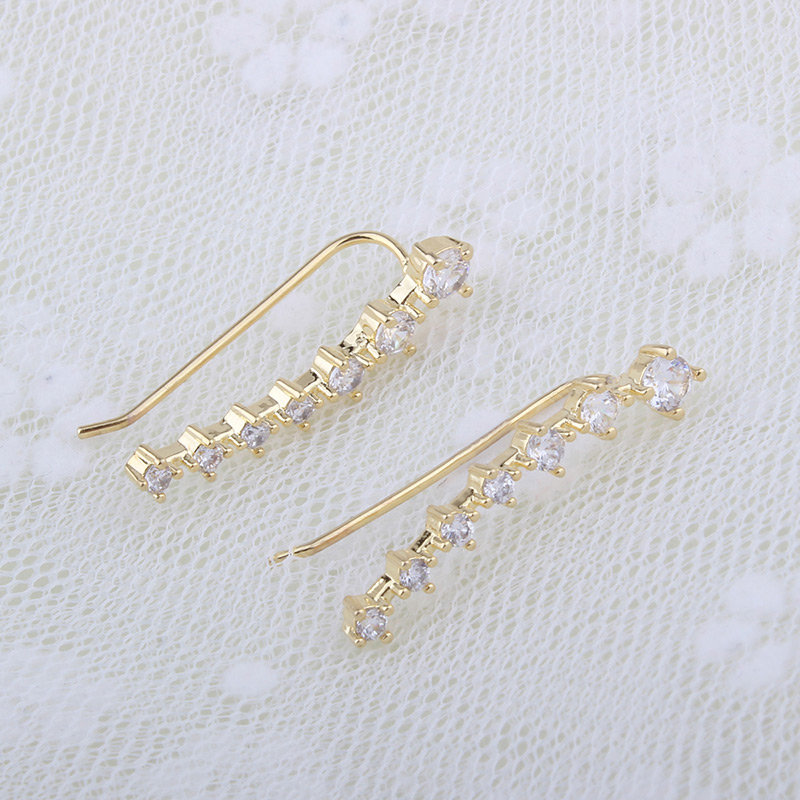 Fashion Gold Color Pure Color Decorated Earrings,Stud Earrings
