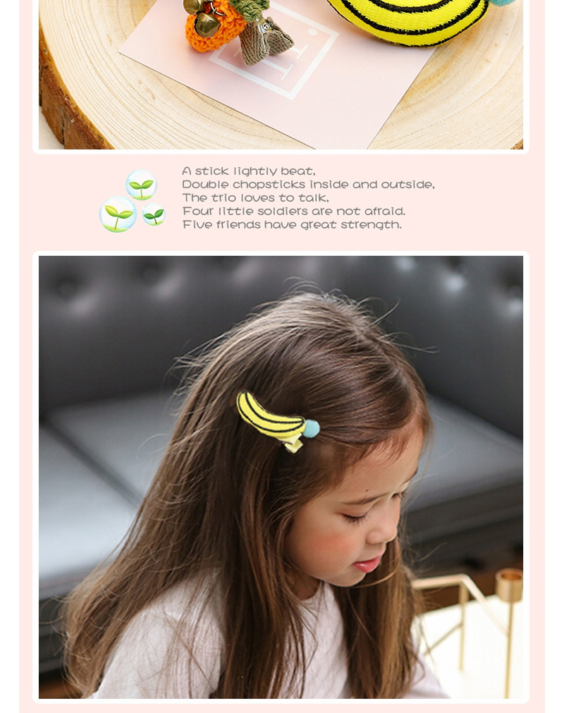 Lovely Red Watermelon Shape Decorated Hairpin,Kids Accessories