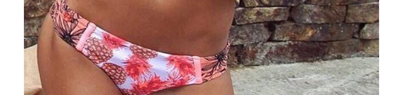 Sexy Multi-color Flower Pattern Decorated Split Bikini,Swimwear Sets