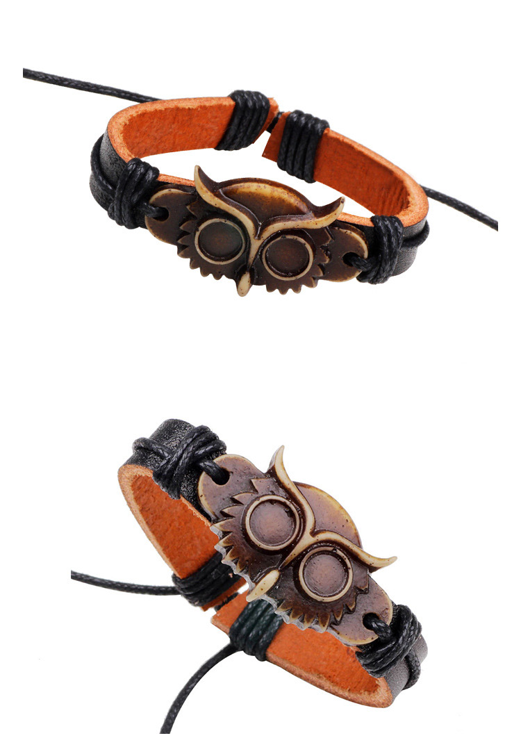 Fashion Black Owl Shape Decorated Bracelet,Fashion Bracelets