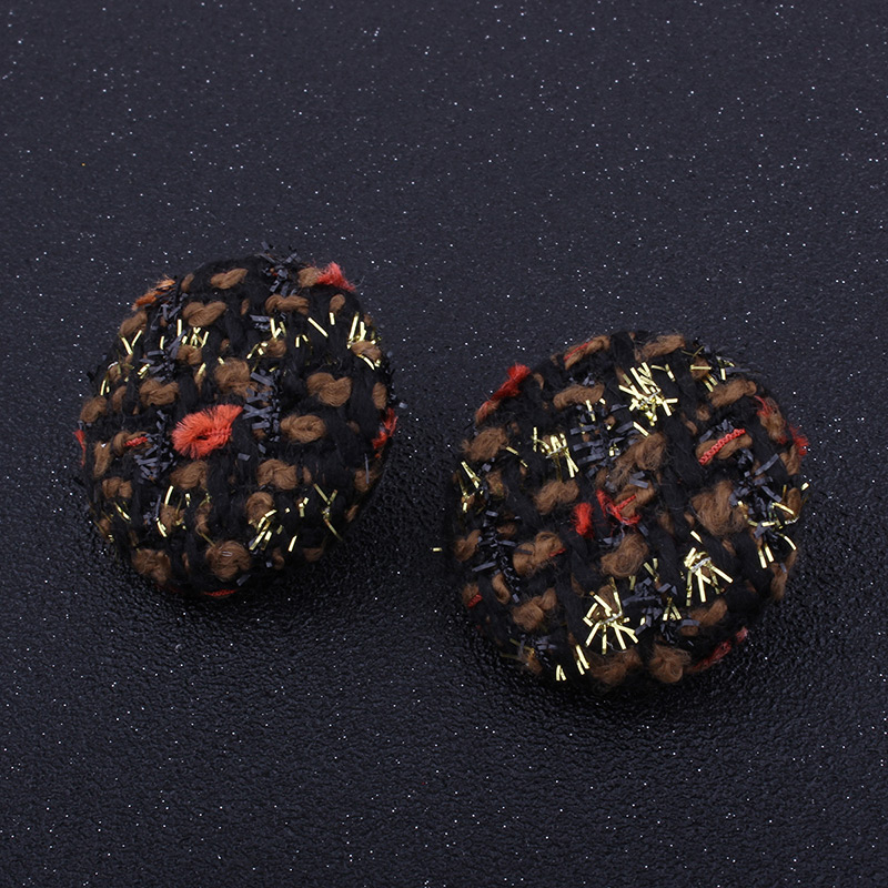 Vintage Red Color-matching Decorated Earrings,Stud Earrings