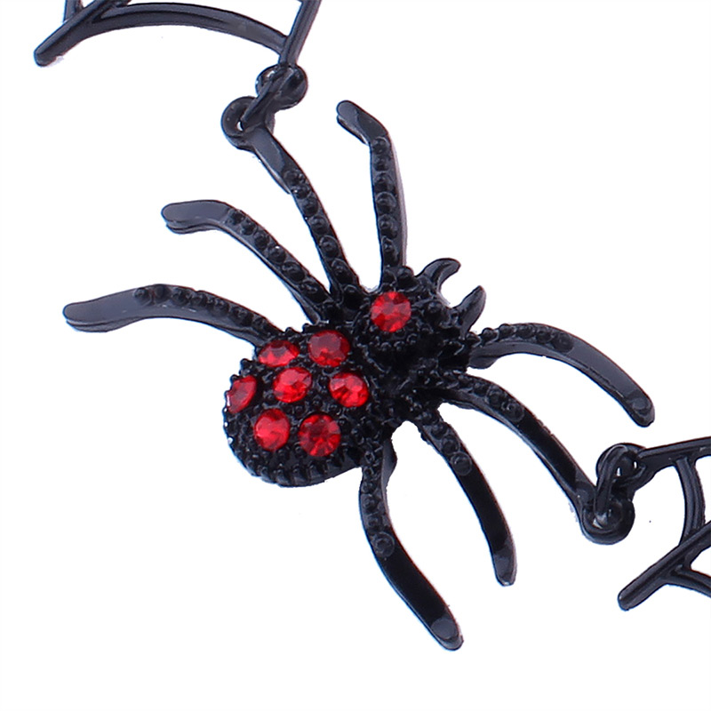 Fashion Black Cobweb&spider Decorated Simple Necklace,Pendants
