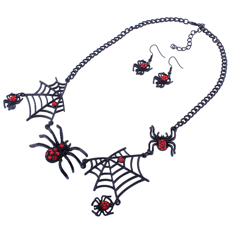 Fashion Black Cobweb&spider Decorated Jewelry Sets,Jewelry Sets