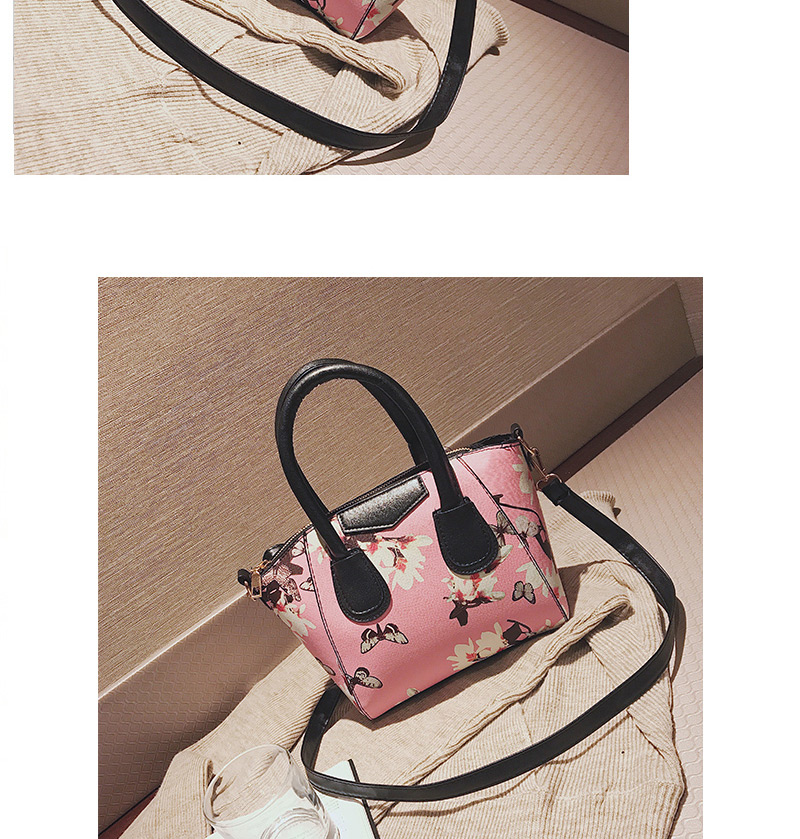 Elegant Pink Narcissus Shape Decorated Bag,Handbags