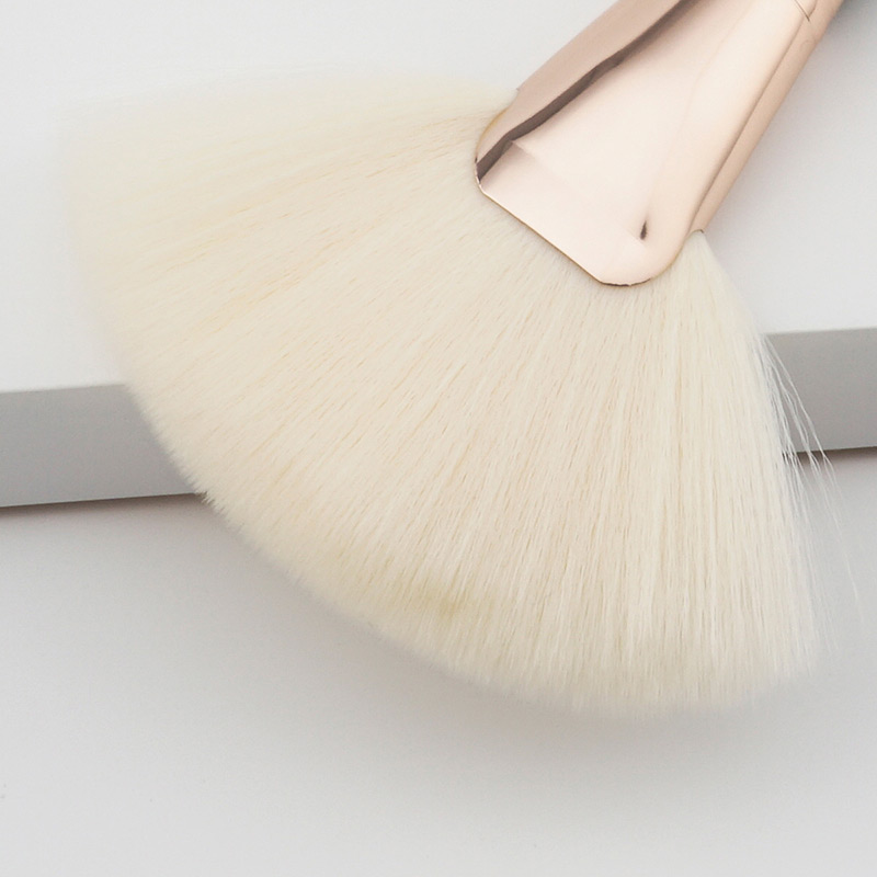 Fashion Black+white Fan Shape Decoated Brush,Beauty tools