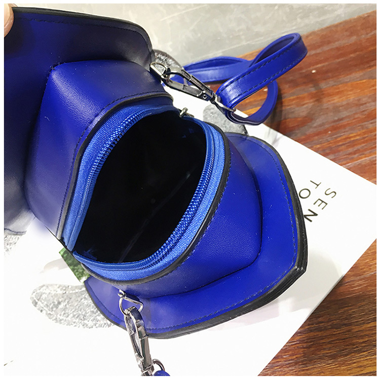 Elegant Blue Rocket Shape Design Simple Shoulder Bag,Shoulder bags