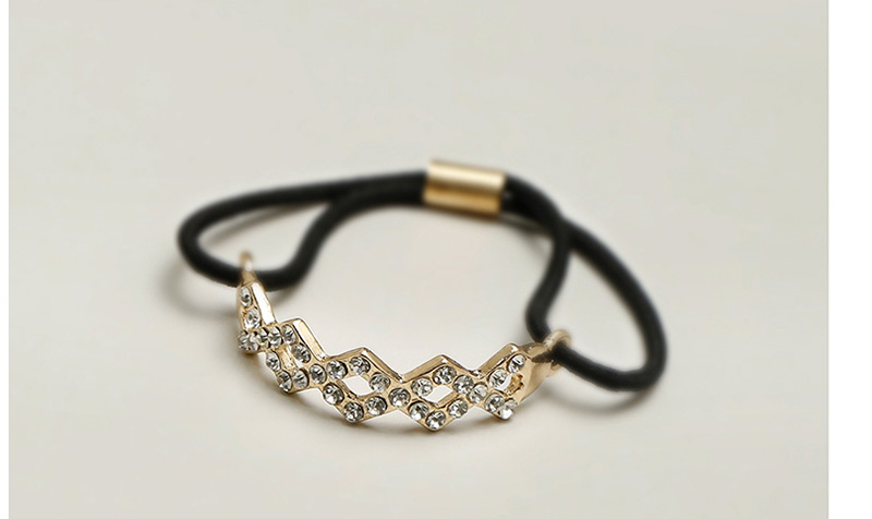 Fashion Gold Color Geometric Shape Decorated Hair Band,Hair Ring