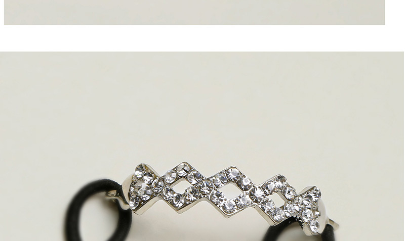 Fashion Silver Color Geometric Shape Decorated Hair Band,Hair Ring