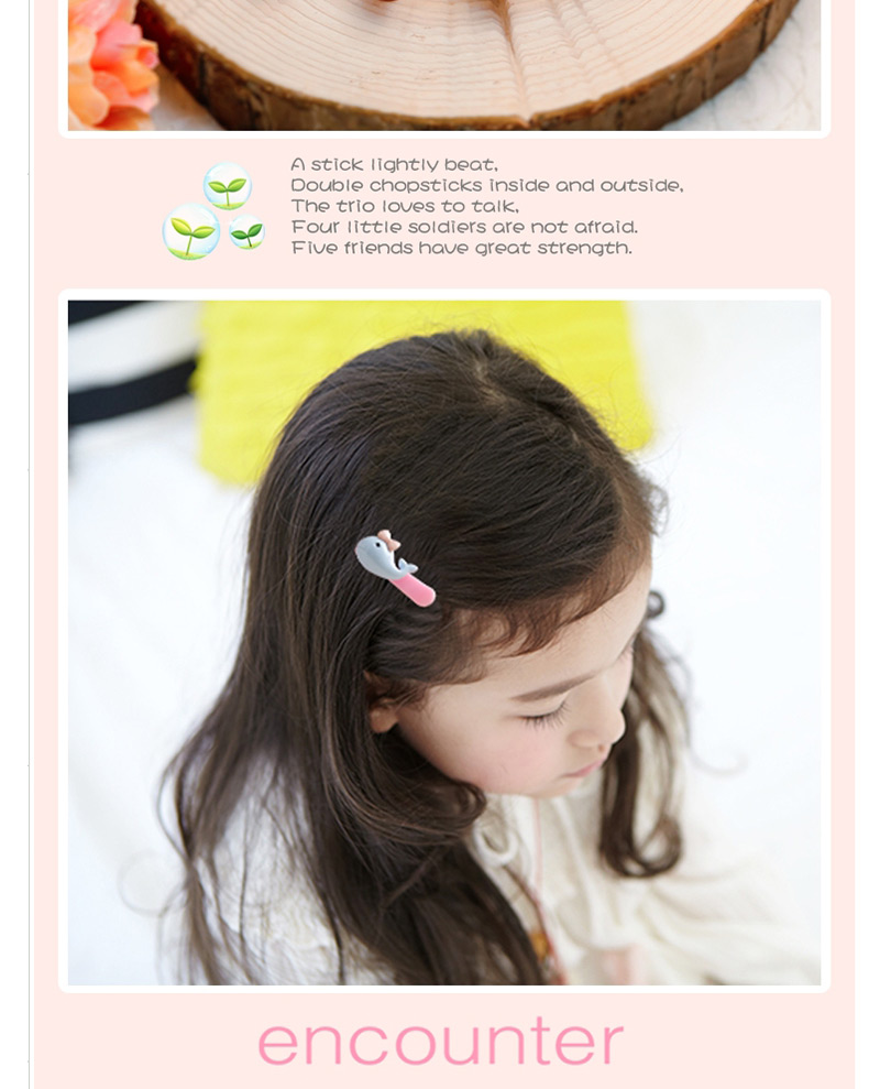 Lovely Purple+pink Mushroom Shape Decorated Hairpin,Kids Accessories