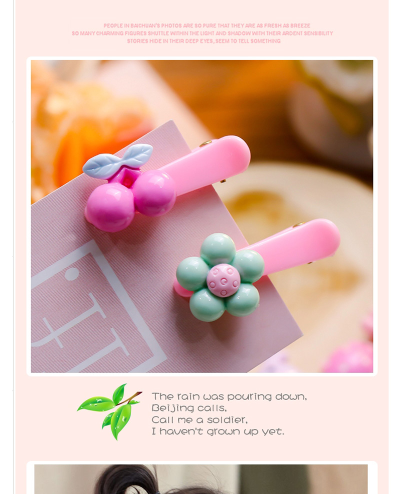 Lovely Light Yellow+pink Candy Shape Decorated Hairpin,Kids Accessories