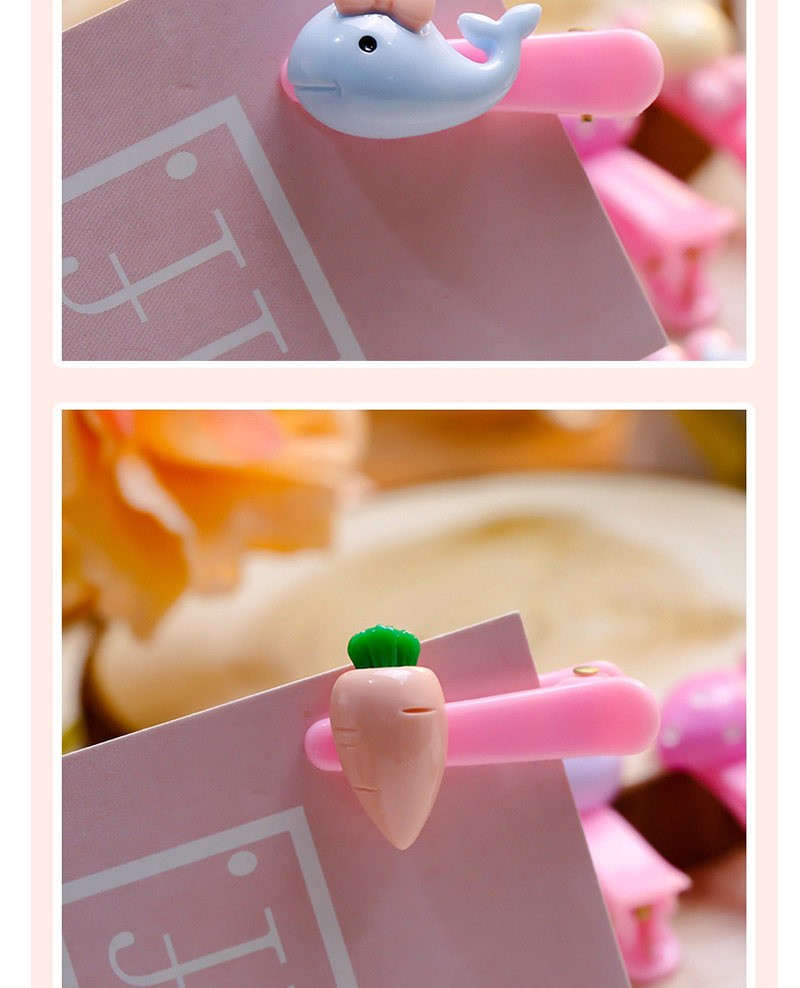 Lovely Light Blue+pink Mouse Shape Decorated Hairpin,Kids Accessories
