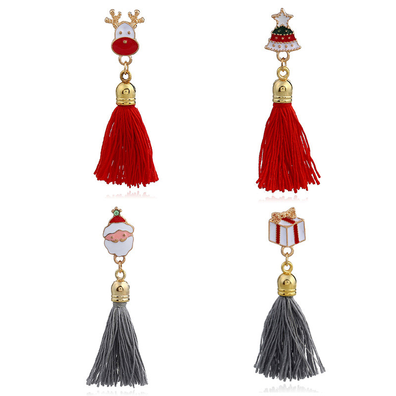Fashion Red Bells Decorated Tassel Design Brooch,Korean Brooches