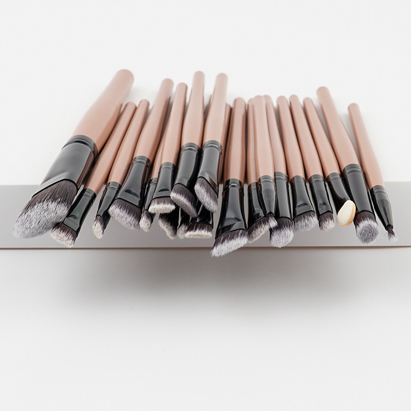Fashion Beige Pure Color Decorated Makeup Brush ( 20 Pcs ),Beauty tools