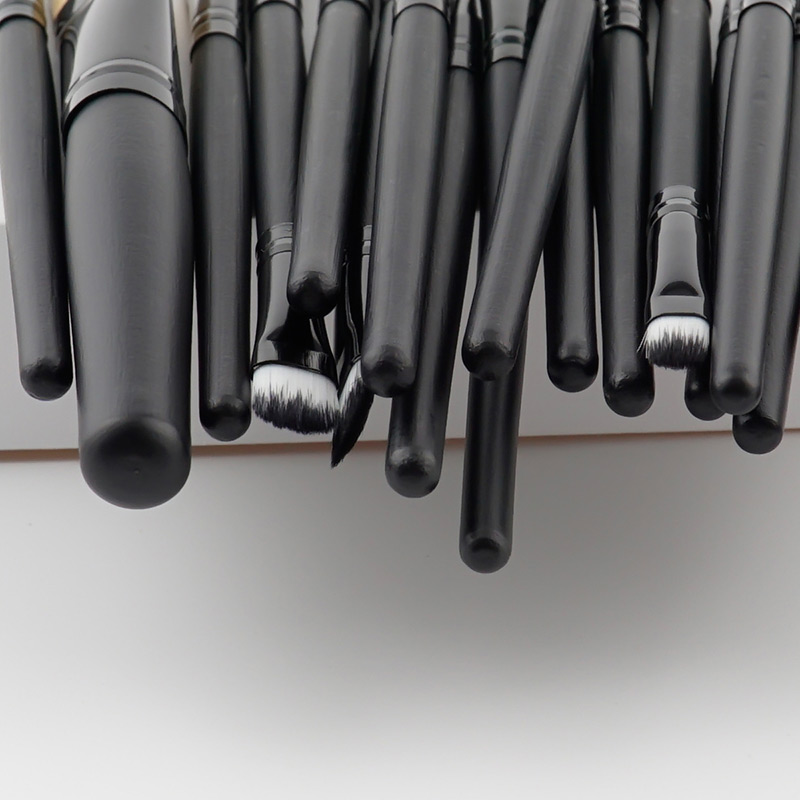 Fashion Black Pure Color Decorated Makeup Brush ( 20 Pcs ),Beauty tools
