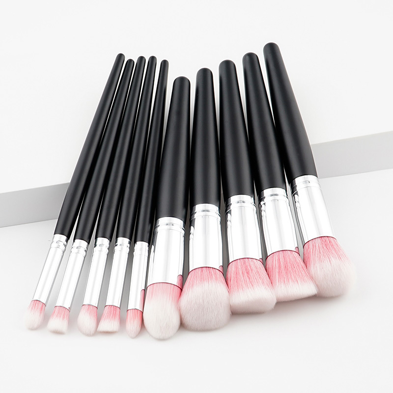 Fashion Multi-color Color Matching Design Makeup Brush(10pcs),Beauty tools