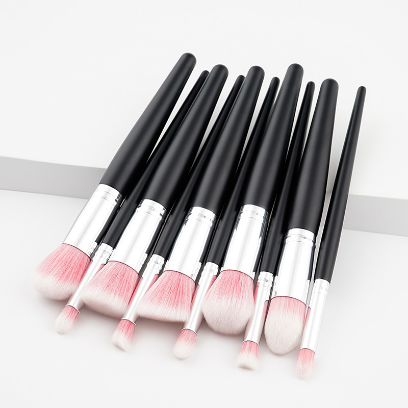 Fashion Multi-color Color Matching Design Makeup Brush(10pcs),Beauty tools